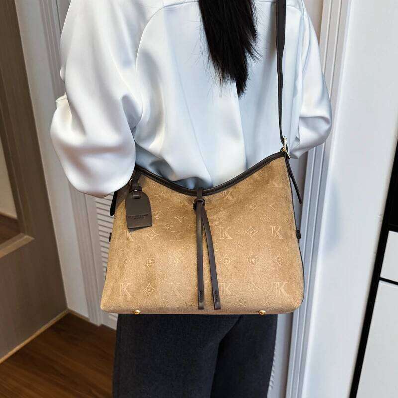 Women High End Sleek Luxury Leather Tote Bag Elegant Fashion Daily Shoulder Handbag Crossbody XJ260311