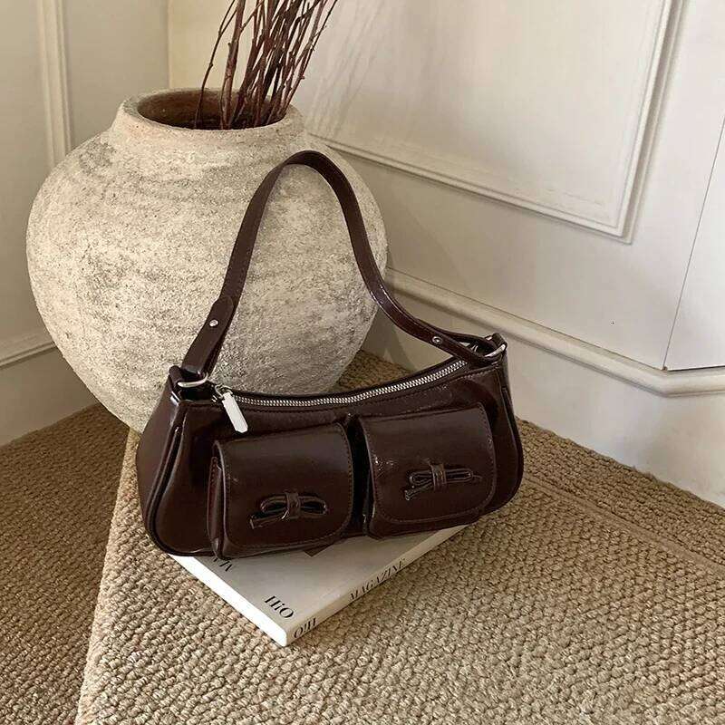 Elegant Leather Classic Designer Paris Inspired Bag Trendy Crossbody Handbag With Solid Color For Women Leisure And Business XJ260311