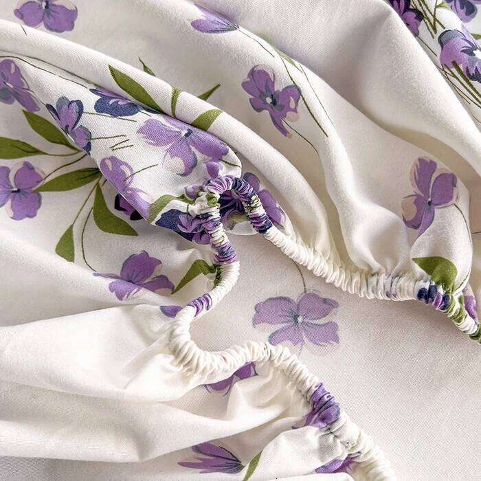 2025 New Type Washing Cotton Bed Li 3-piece Set Skin-friendly and Comfortable Reactive Printed Mattress bed Cover + Pillowcase H260311