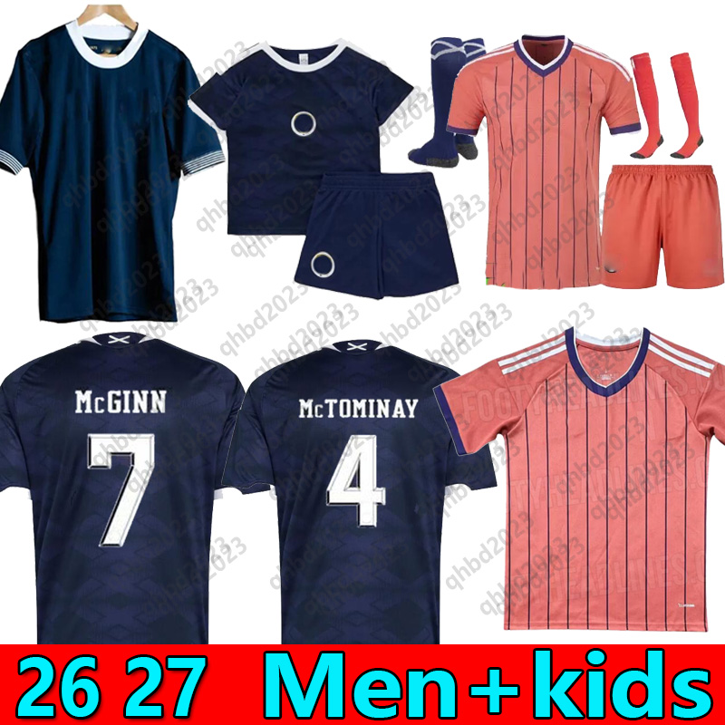 2026 SCoTlaNds ROBERTSON DYKES Soccer Jersey Football Shirt World Cup ScoTTisH 26 27 National Team tops Kids Kit McGREGOR 150th Anniversary Special ARMSTRONG 16-4XL