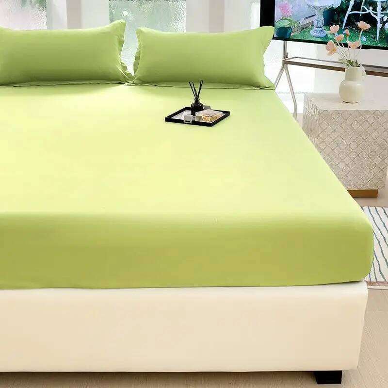 Sheets Sets Household 3pcs with Pillowcase Four Season Universal Protective Korean Fashion Soft Breathable Washable Mattress Ins H260311