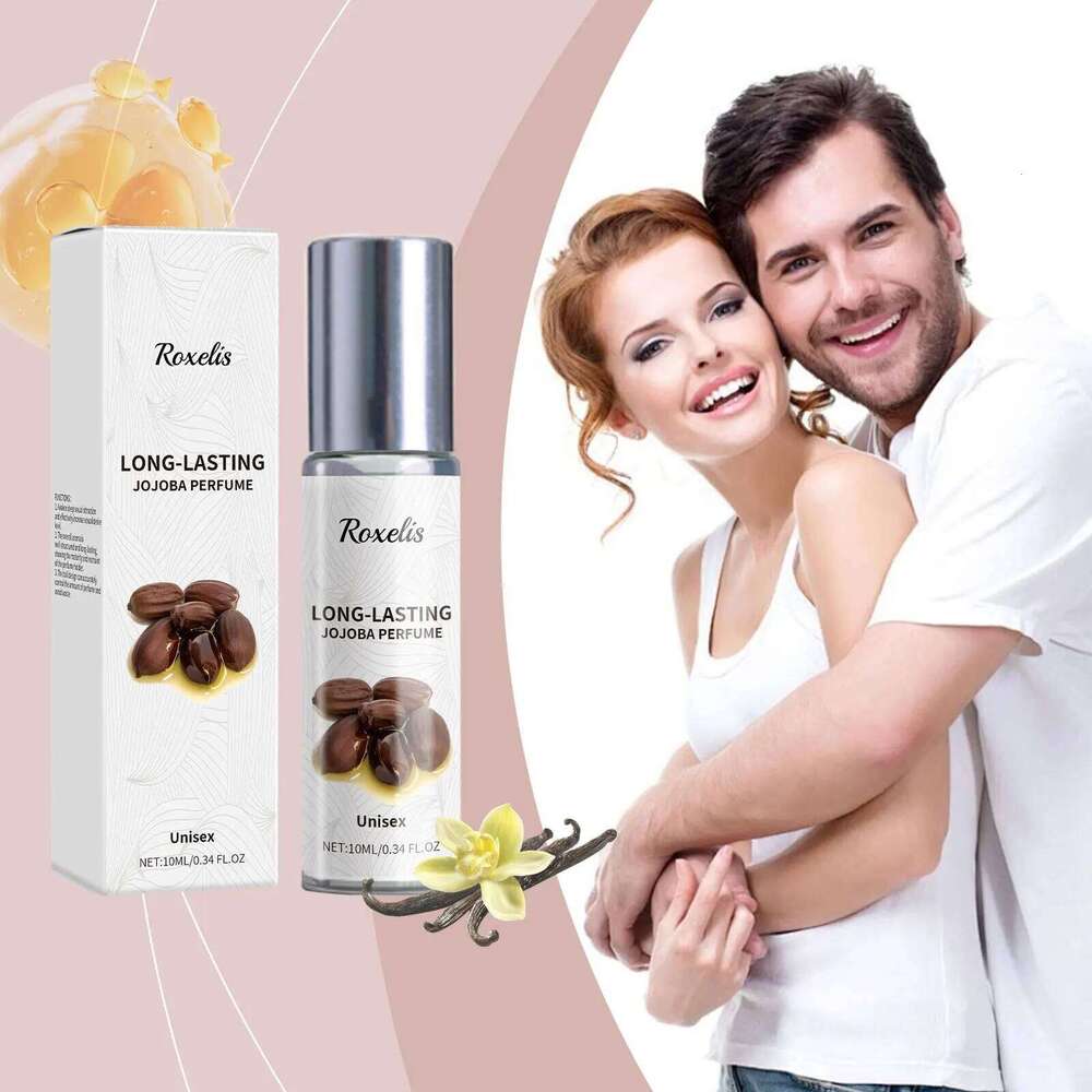 Roxelis Jojoba Seed Oil Rolling Ball Cologne Last Fresh Fragrance Elegant Natural Perfume Z260311
