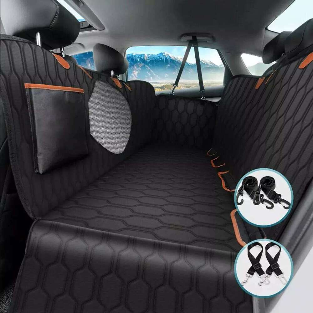 Car Dog Cover for Back Waterproof Auto Rear Pet Seat Protector Mat Nonslip Universal Safety Carrier For Outing Dogs 26Y0310
