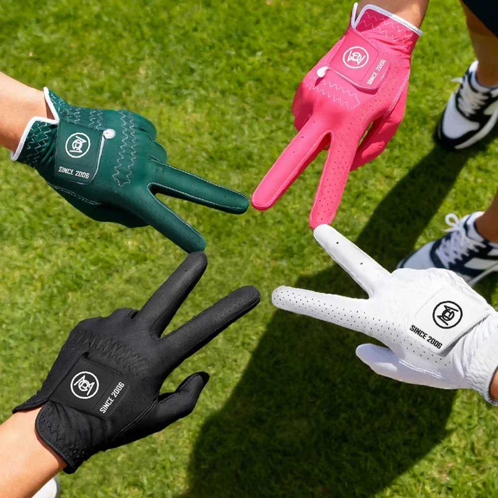 1Pair Womens Gloves - Nano Microfiber Anti-Slip Breathable UV Protection Sports Gloves M260311