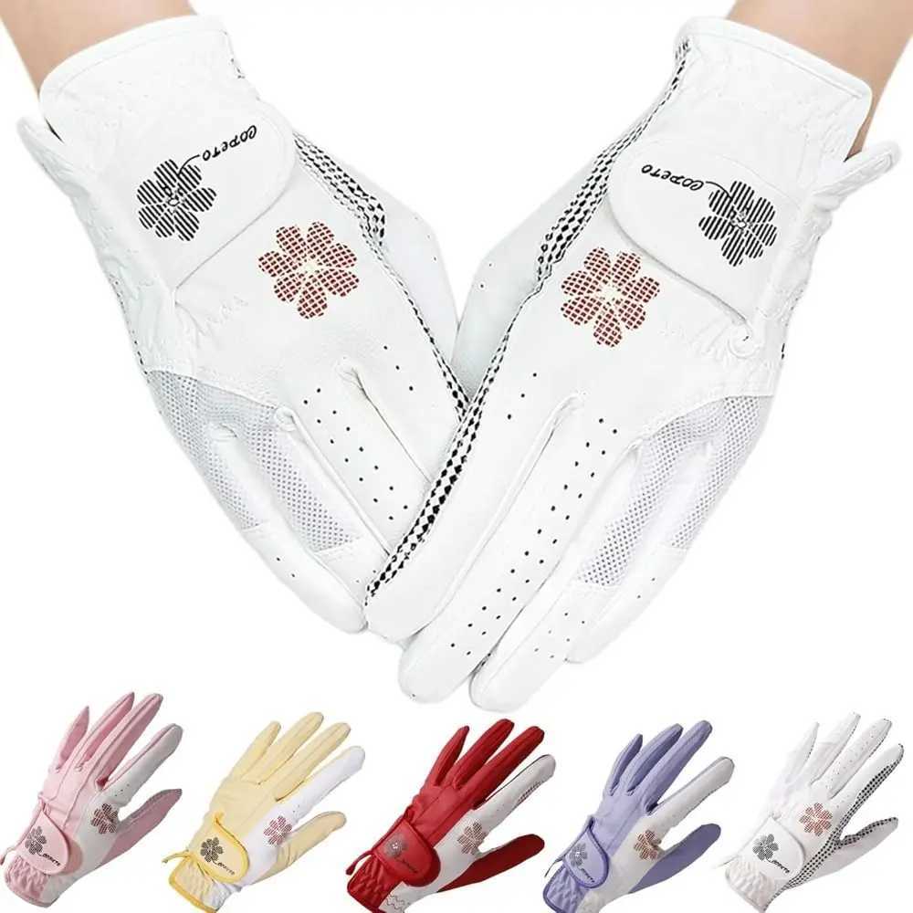 A Pair Anti-slip Gloves Enhanced Grip Breathable Womens Glove Comfortable Wear-resisting Ladies Gloves M260311
