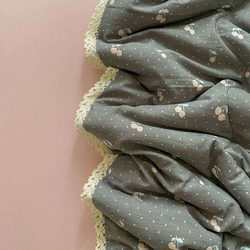 Printed Floral Four Piece Suitable for Bedroom Bedding Set Summer Quilt Bed Sheet With Pillowcases Home Textile H260311