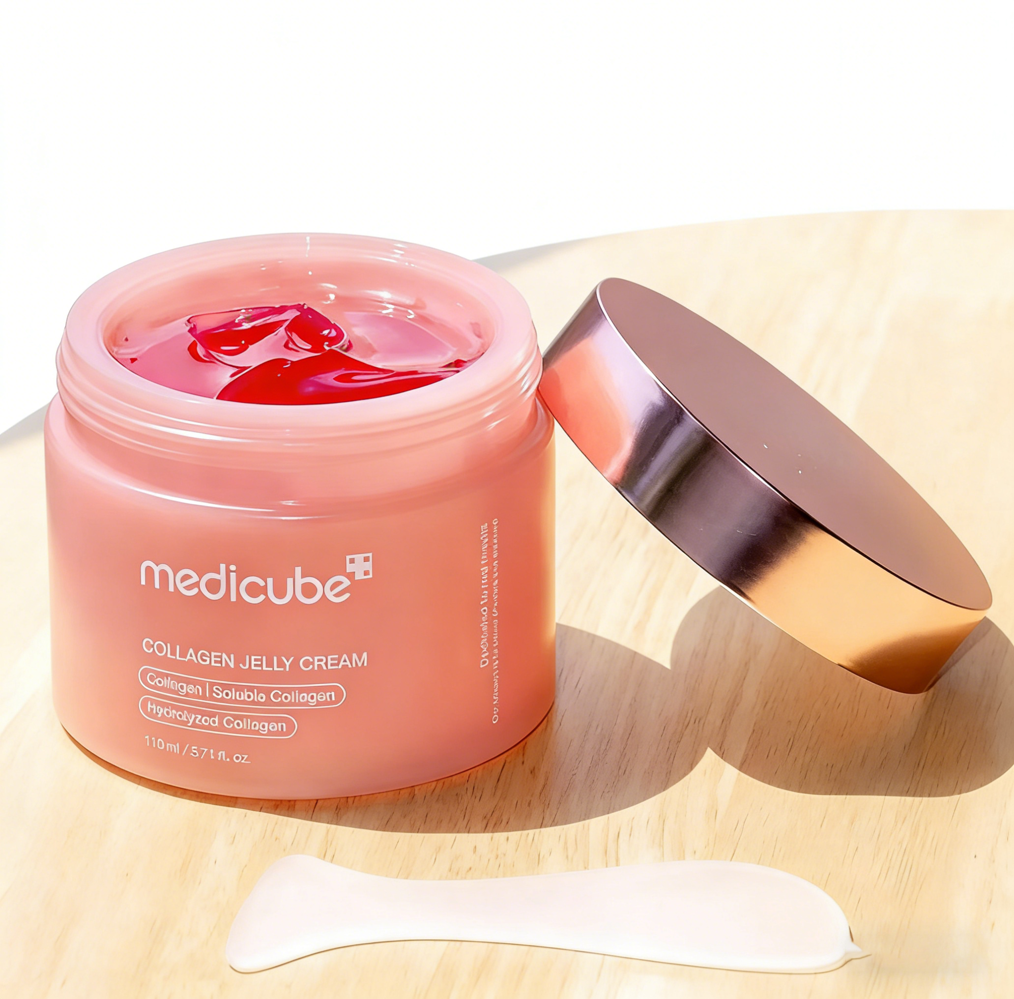 Medicube Deep Vita C 55g Facial Cream Pad for All Skin Type 155g 70pads Jelly Face Cream Collagen Soft SPA Nourishing Moisturize Face Shrinks Pores Re