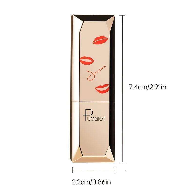 Matte Silky Velvet Lipstick, Waterproof Long Lasting Non-Stick Formula, Sweat Resistant Lip Makeup, Perfect Gift for Women W260311