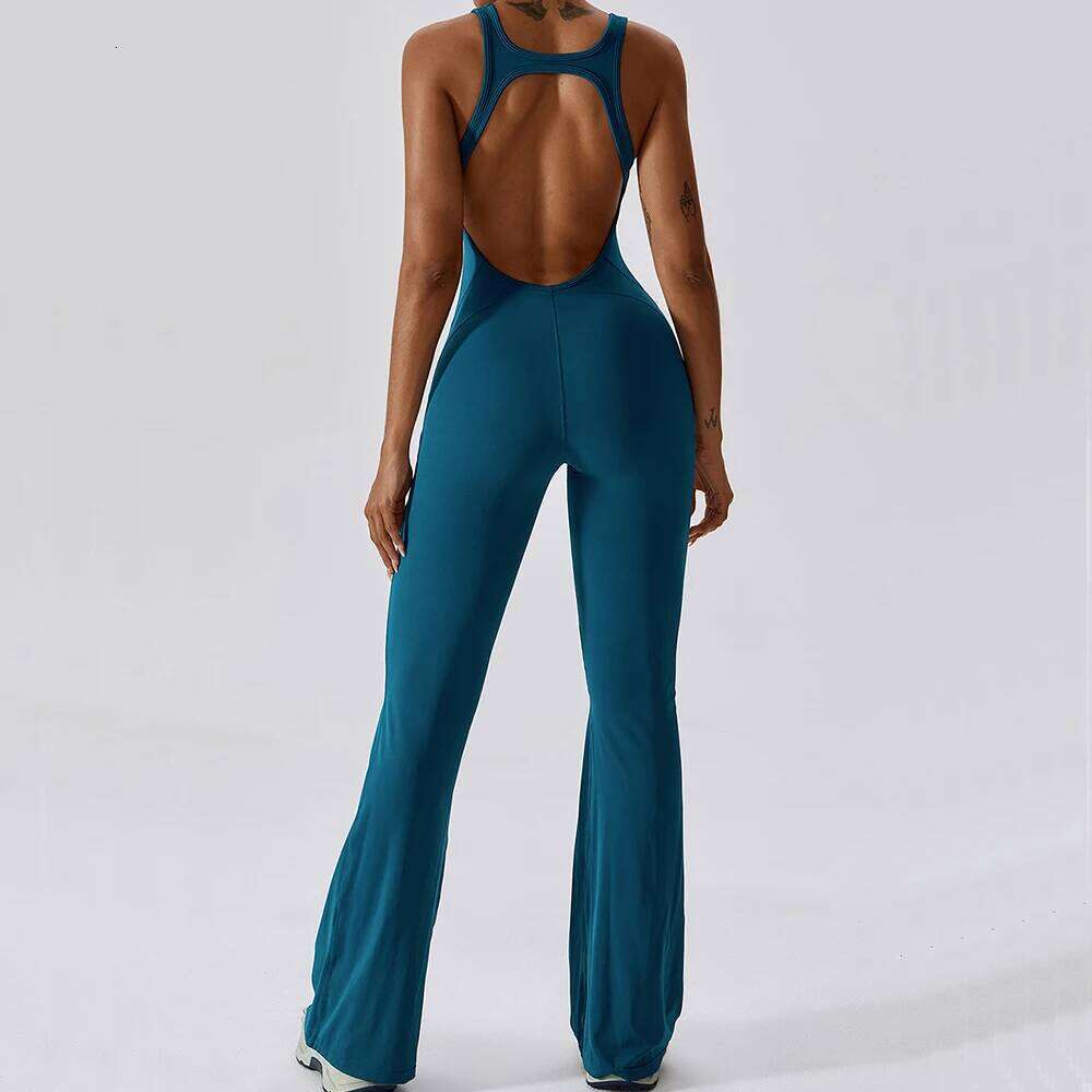 Training Yoga Suit Sportswear Gym Set Women 1 Pcs Sports Jumpsuit Fitness Rompers Stretch Female Push Up Workout Bodysuits 26H0311