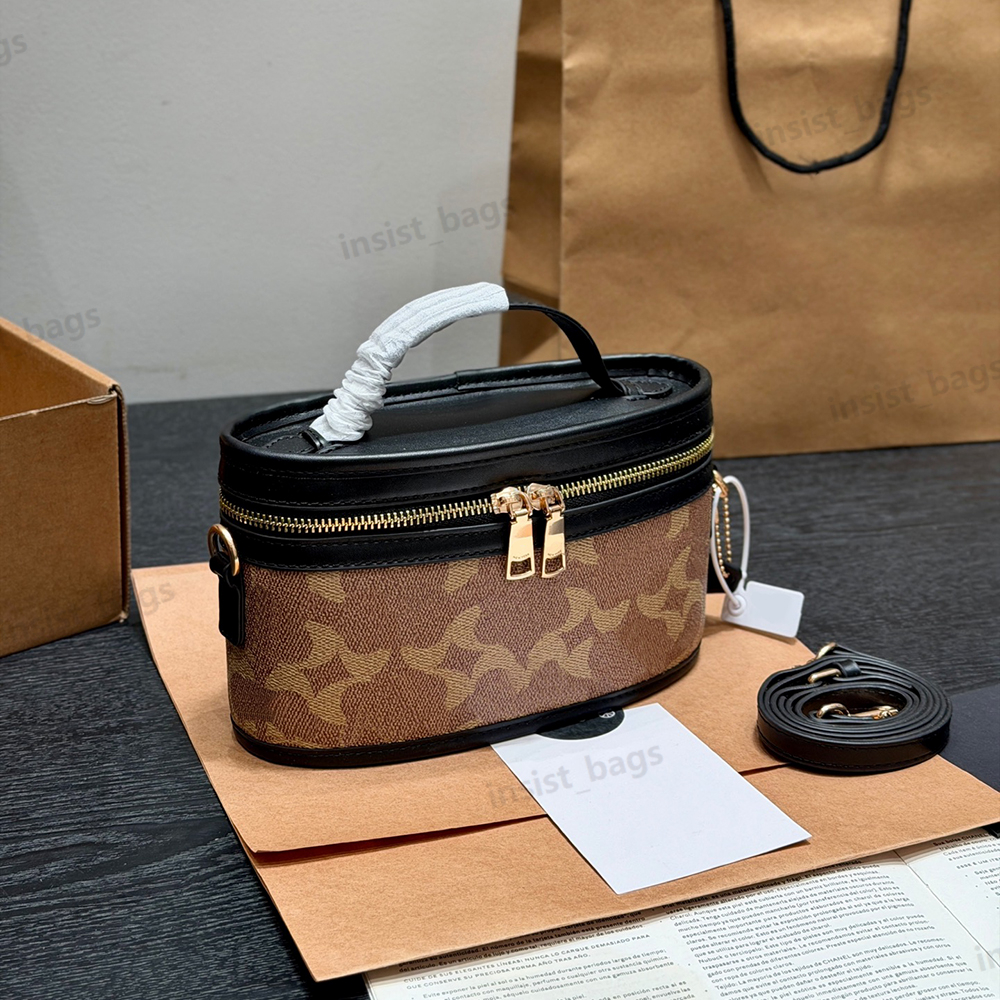 Designer Makeup Bag Cosmetic Bags Fashion Makeup Bag Womens Lunch Box Designers Crossbody Bags Travel Ladies Purses Leather Shoulder Bags Handbags