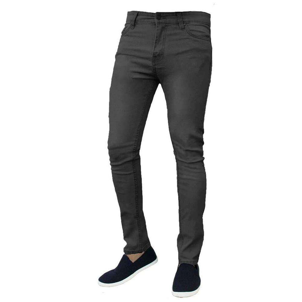 New High Quality Classic Style Slim Jeans for Men Street Male Stretch Denim Trousers Light Blue Skinny Pencil Pants Z260225