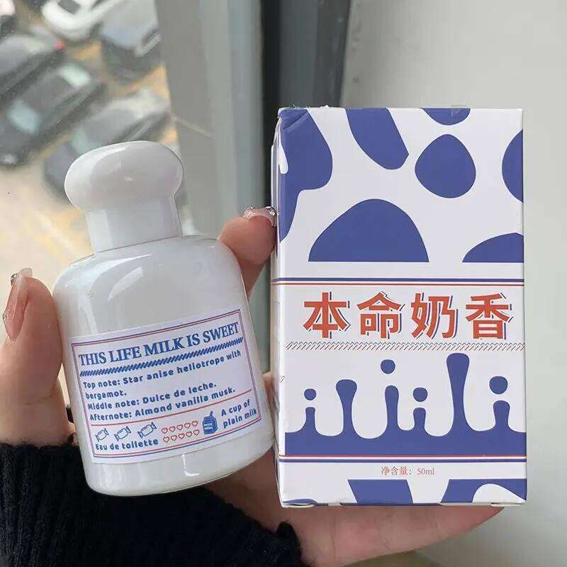 Sweet Dessert Women's Gingerbread Caramel Milky Gourmet Scent Eau De Toilette 50ml Long-lasting Fresh Woody Perfume Spra Z260311