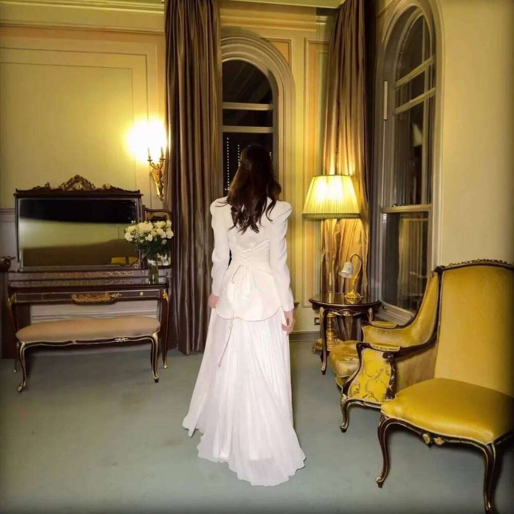 2025 Spring Summer American European New Fashion Women's Long Sleeve Ankle Length Studded Casual Trendy Loose Dresses Z260311