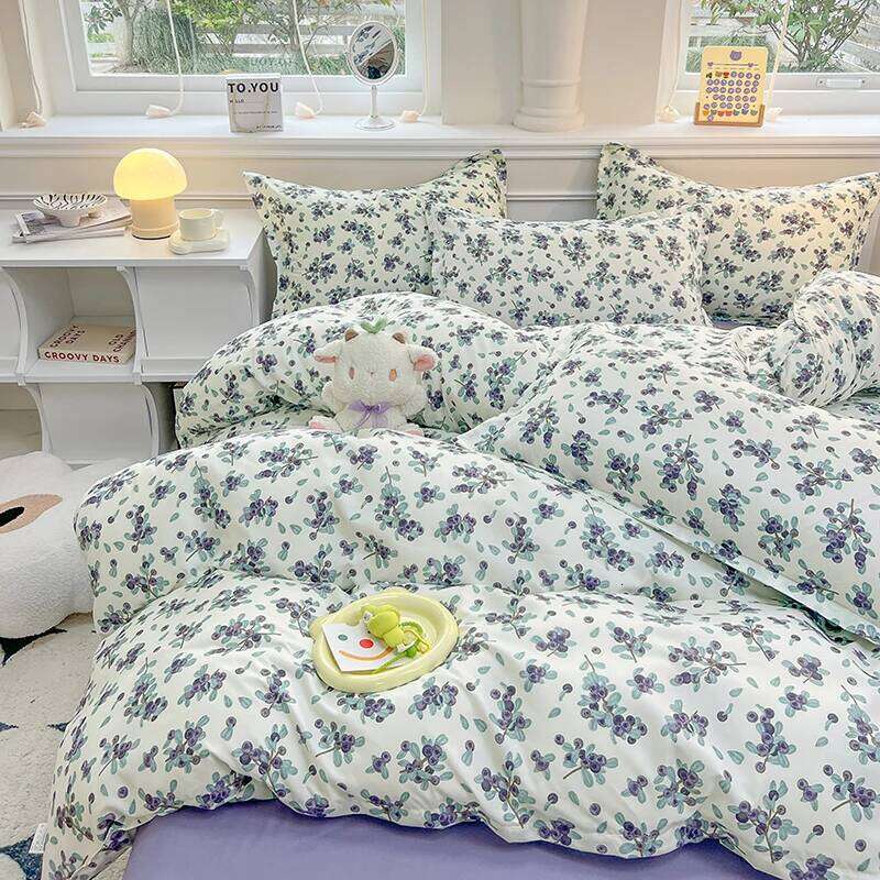 3pcs printed 1* duvet set + 2 * pillowcase, no core, bedding set, soft and comfortable, all-season H260311
