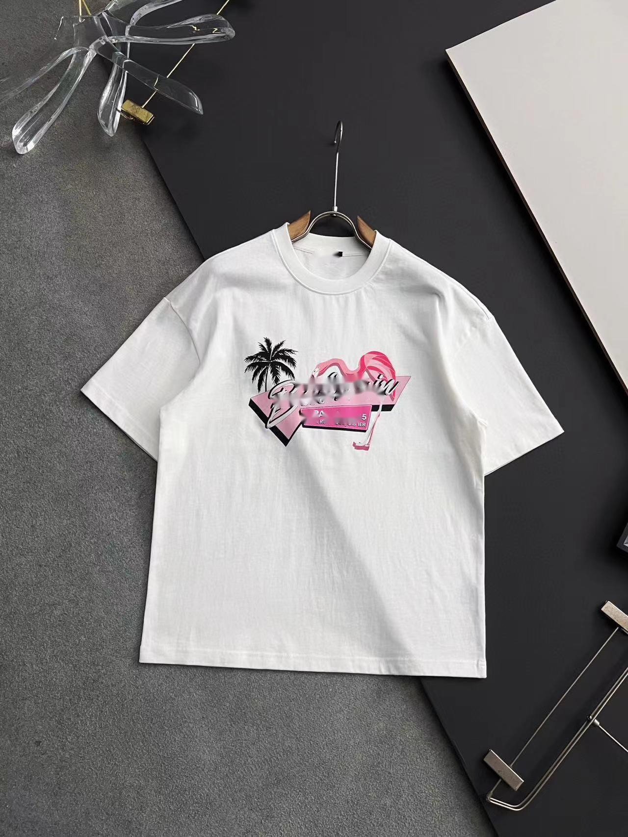 Women's T-Shirt Womens T-Shirt Desunger Fashion T-shirts for Women with Car Pattern Summer White Tops