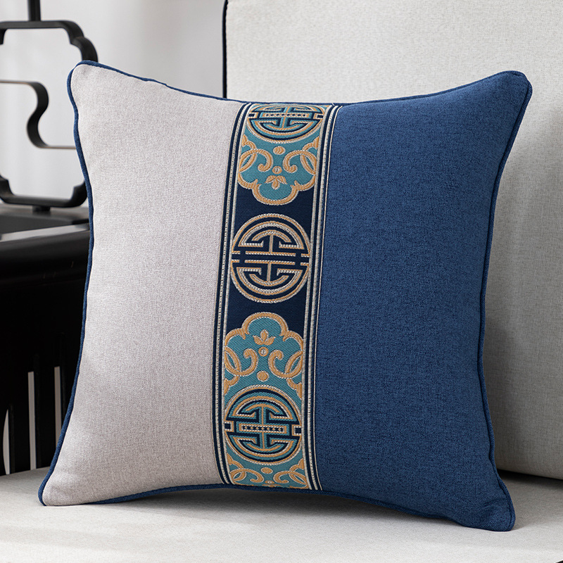Designer pillow head sofa waist pillow pillow cushion living room bedroom office pillowcase home decoration