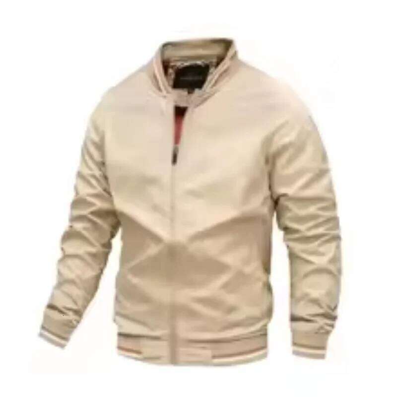 Spring Summer Bomber Jacket Black Casual Slim Fit Baseball Mens New Autumn Fashion Jackets for Men 26H0311