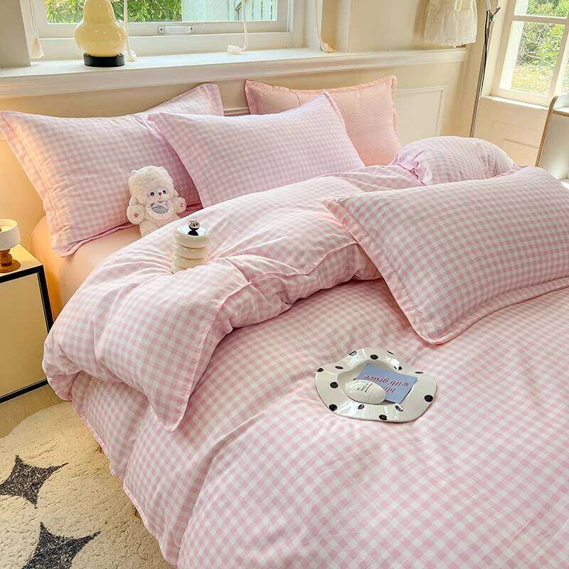 3pcs Simple, soft skin-friendly 3-piece set 1 duvet cover +2 pillowcases without core Modern and breathable H260311 - view 3