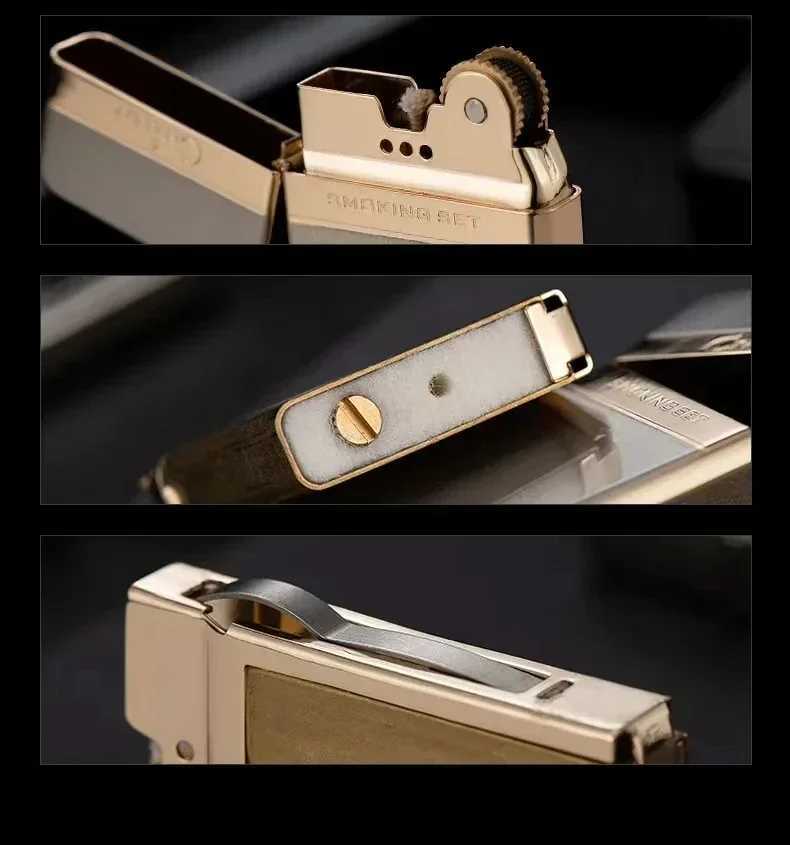 CHIEF New Personalized And Creative Pure Copper Lighter Sculptured Camel Pattern Business Gift For Boyfriends Birthday N260311