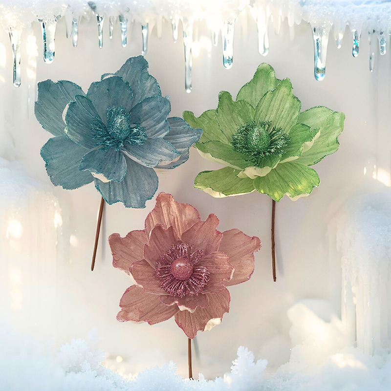 Artificial Christmas Faux Flowers Silk Flower Wholesale for Table Centerpieces Bridal Shower Home Easter Spring Wedding Party Decor DIY Floral Arrangement