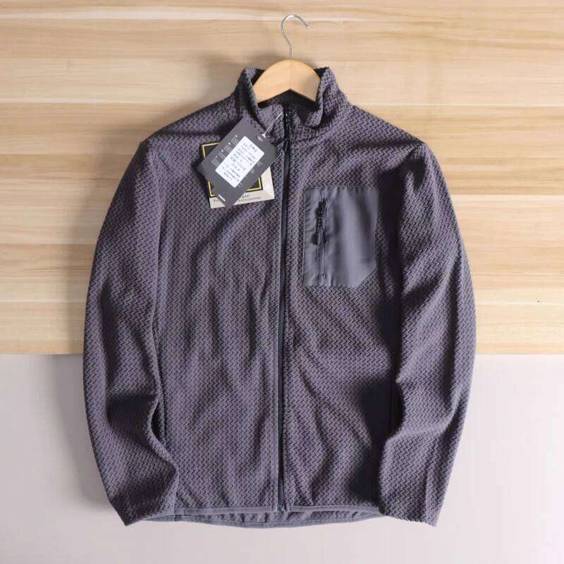 Lightweight Breathable Qui-Dry Fce Fabric Jaet Stand Collar Outdoor Sports Men's Spring Versatile Modern Sle 26H0311