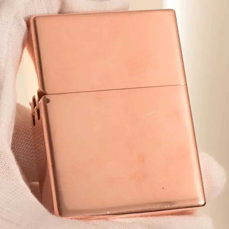 912S new Copper Heavy Duty Fuel Lighter Deep Carved Copper Lighter Cigarette Accessories Mens Gift N260311