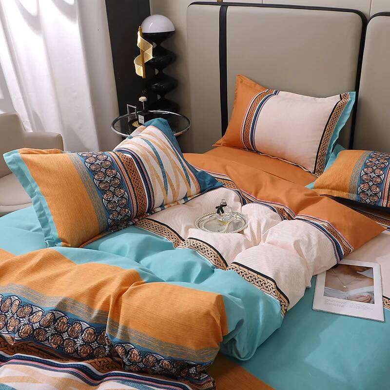 3 Pieces Striped Duvet Covers Soft Set Minimalist Modern Comforter Cover Thickened Breathable Bedding Sets for All Season H260311