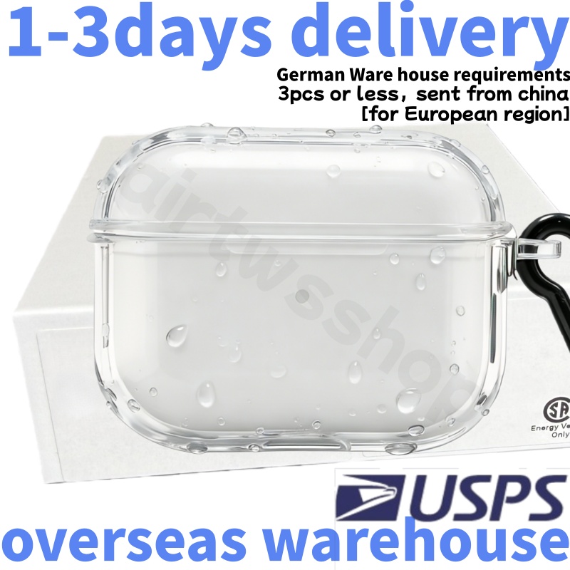 USA Stock ANC Noise for AirPods pro 3 2 earphone 3rd 5 4 6 airpod earphones 3 Solid Silicone Cute Protective Headphone Cover Wireless Charging 3nd 2nd anc case