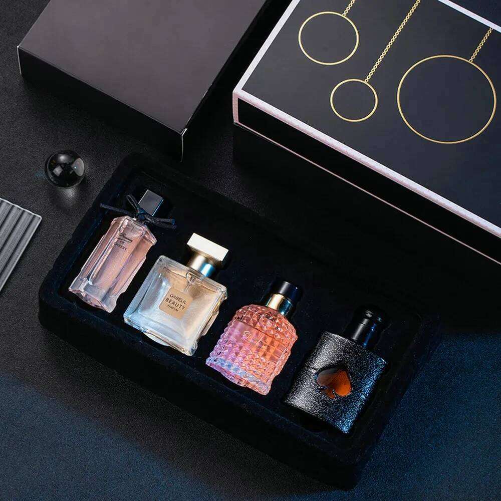 Original Women Perfume Sets 100ml Gift Box 4pce Set Lasting Fragrance Eau De Parfum Plant Floral Scent Fresh Z260311