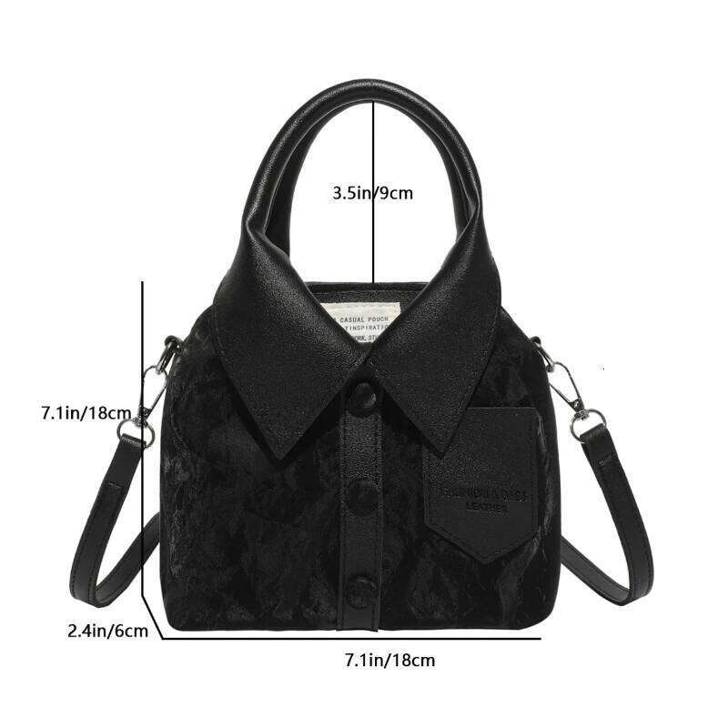 Hot Sale Crossbody Bag Casual Hip Hop Style Shirt Design Handbag Purse Luxury Brand Designer Lady Shoulder Bags For Women XJ260311