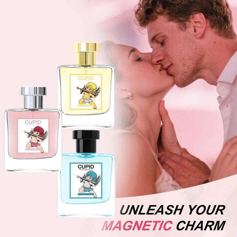 Cupid Series Hypnosis Perfume Pheromone Parfum Of Man Attract Woman Dating Flirting Erotic Scent Lasting Cologne Eau De Toilette Z260311