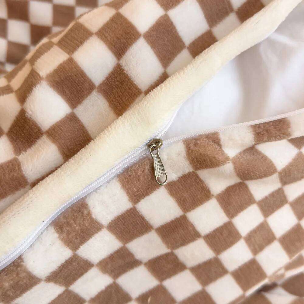 Solid Color Milk Velvet Bedding Winter Thickened Warm Duvet Quilt Cover Bed Sheet Pillowcase Soft Four-Piece Set H260311 - view 7