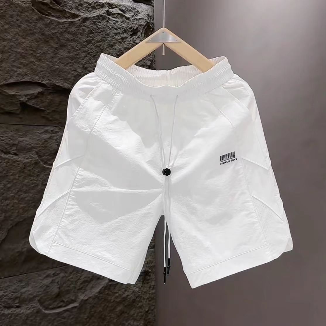 Summer Designer Pants Men's Loose Quick-dry Embroidered Sports Shorts Versatile And Comfortable Trendy Beach Mid-length Pants