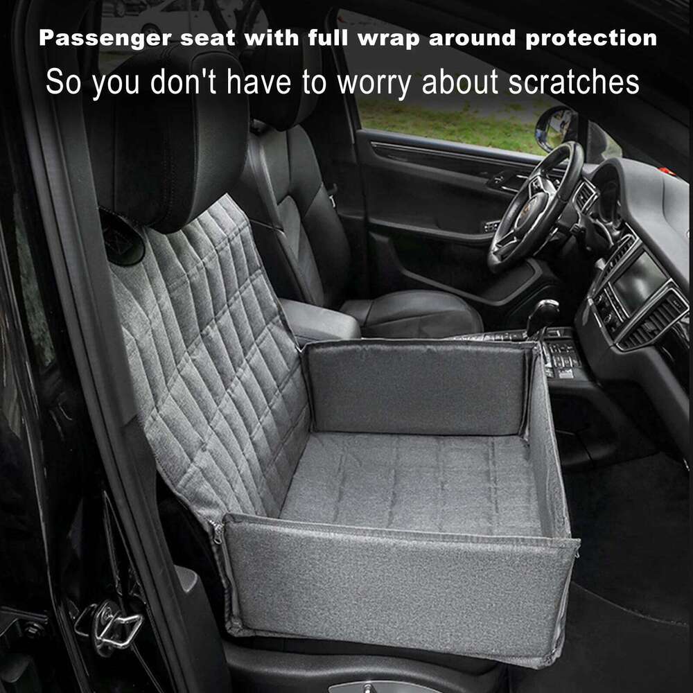 Cover Pet Travel Carrier Mattress Waterproof Dog Car Protector With Middle Seat Armrest For Dogs 26Y0310