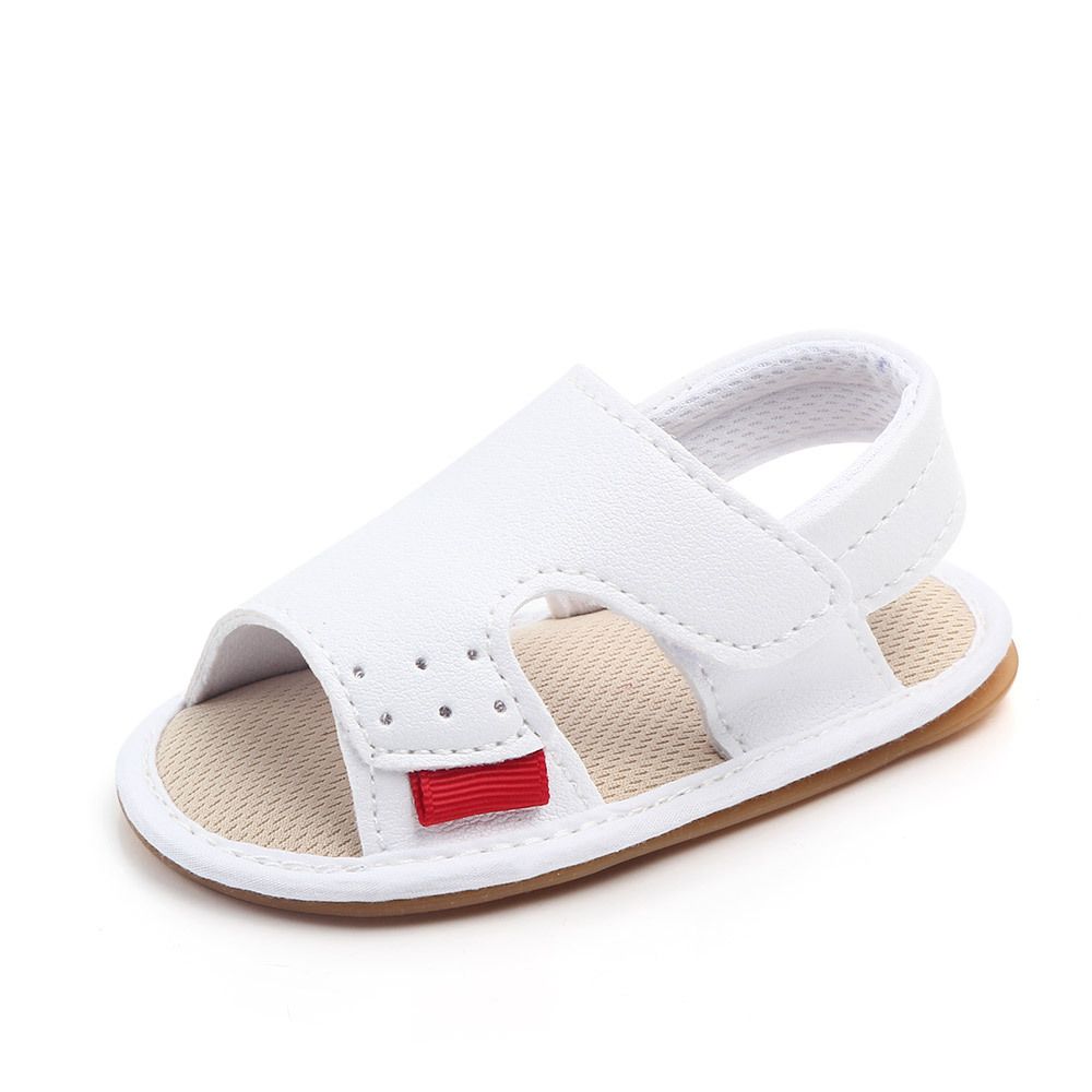 Infant Sandals Fashion Soft Crib Shoes Anti Slip Summer Kidszworld Toddler Boys Girls First Walker Baby Soft Sole Sandals Shoes K0730