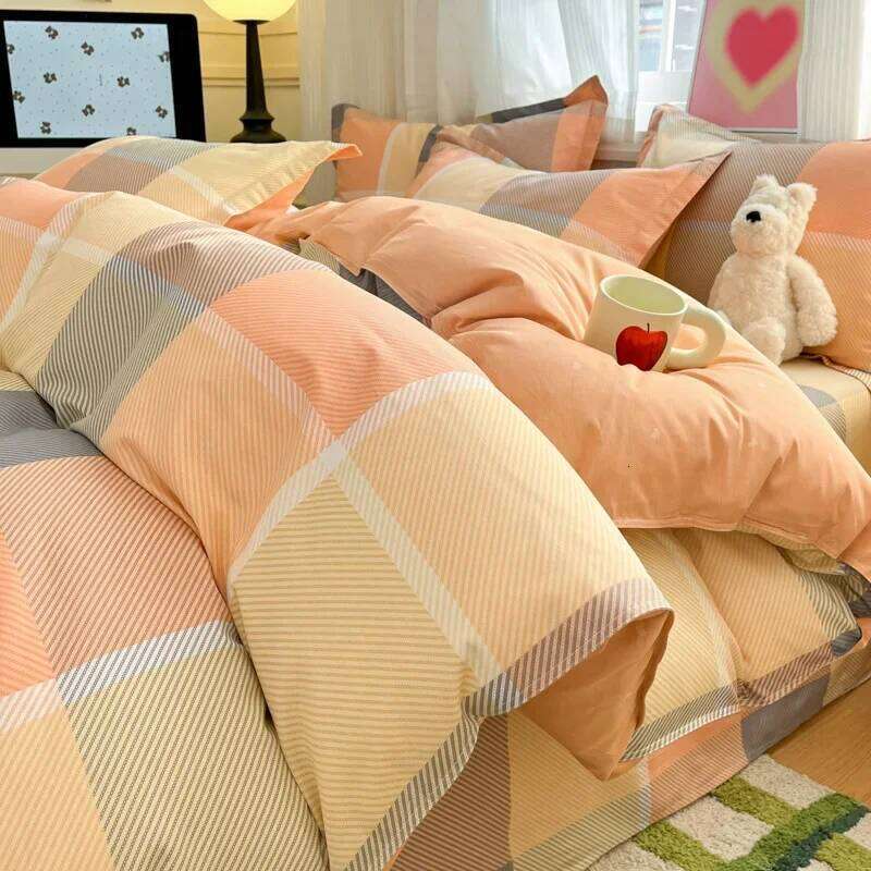 Pure piece 150x200x230 quilt cover cotton 2025 new printing small fresh single product series H260311