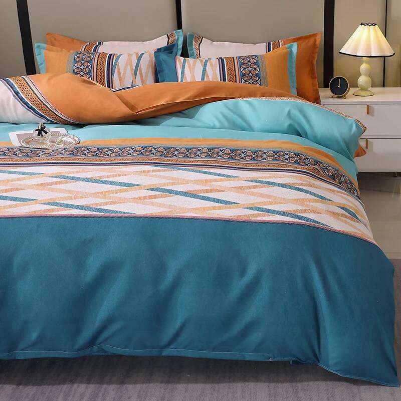 3 Pieces Striped Duvet Covers Soft Set Minimalist Modern Comforter Cover Thickened Breathable Bedding Sets for All Season H260311