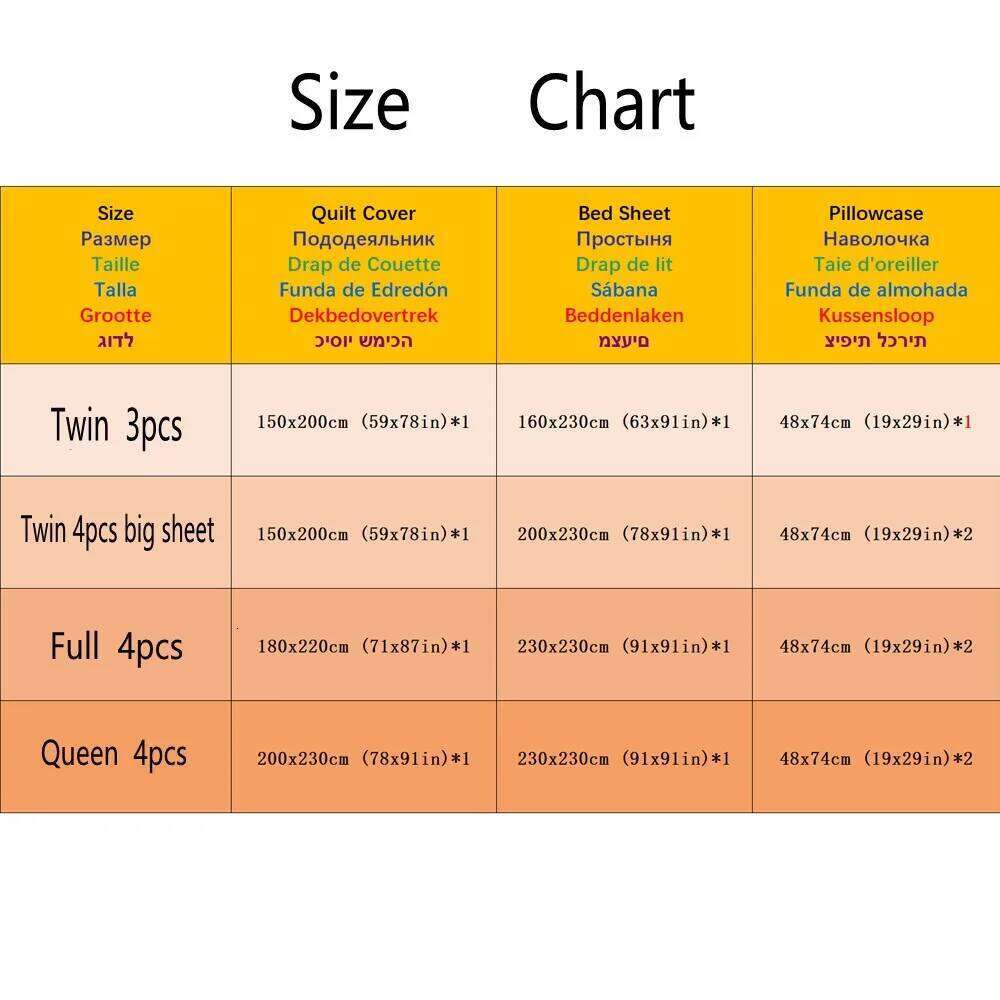 Spring Bedding Set Fashion Cartoon Kids Single Double Queen Size Flat Sheet Duvet Cover Pillowcase Bed Linens Home Textile H260311 - view 5