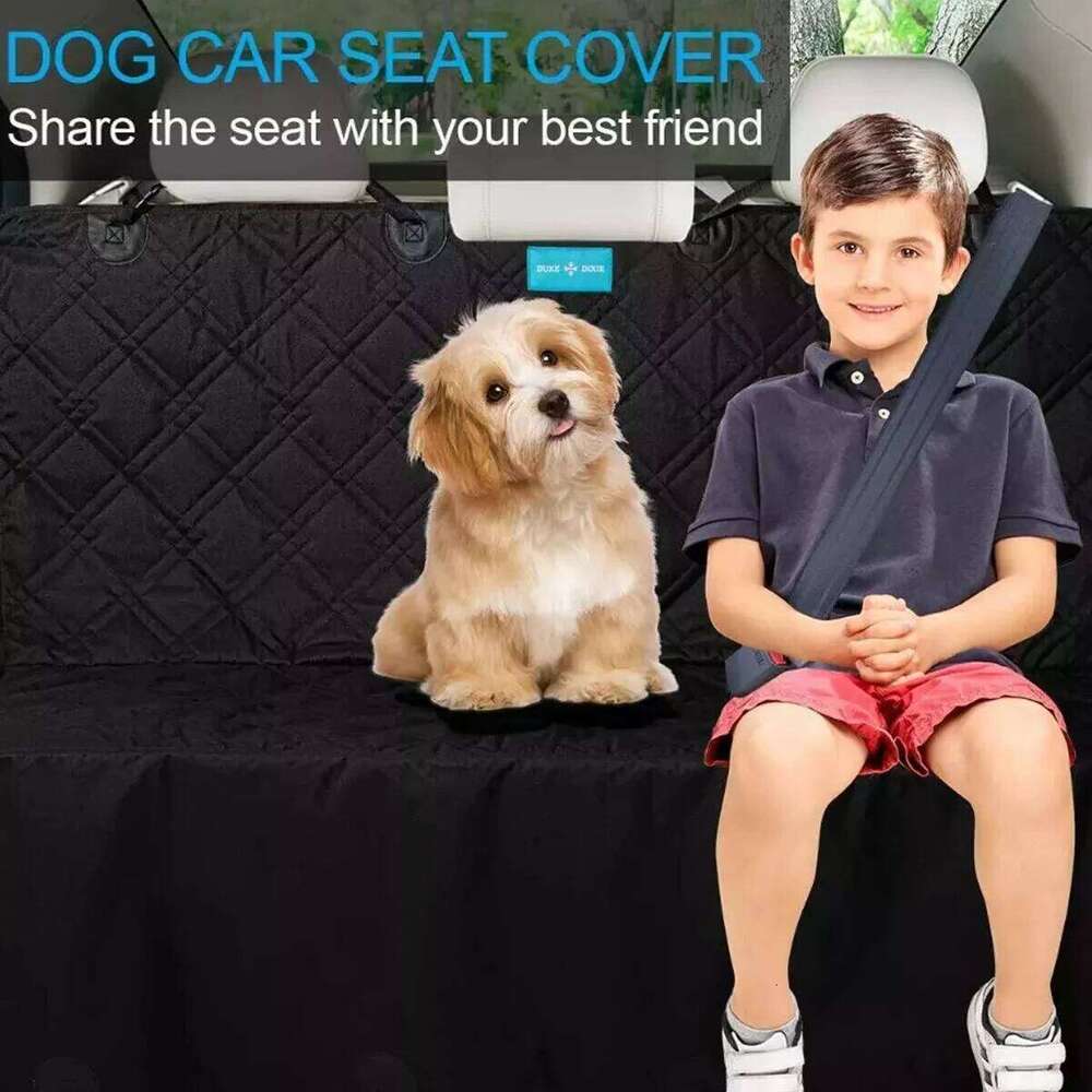 Car Dog Cover for Back Waterproof Auto Rear Pet Seat Protector Mat Nonslip Universal Safety Carrier For Outing Dogs 26Y0310