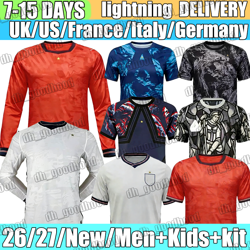 England jersey Alexander-Arnold Kane Foden Saka home away Football Shirt Rashford ANDERSON ROGERS Soccer Jerseys HENDERSON JAMES 26 27 Football Shirt Men Kids kit