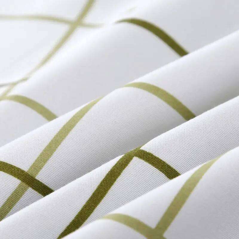 Fashion Soft Large Stripe Bedding Set Nordic Brushed Sheet Duvet Cover Pillowcases Comfortable Bed Linens for All Seasons H260311