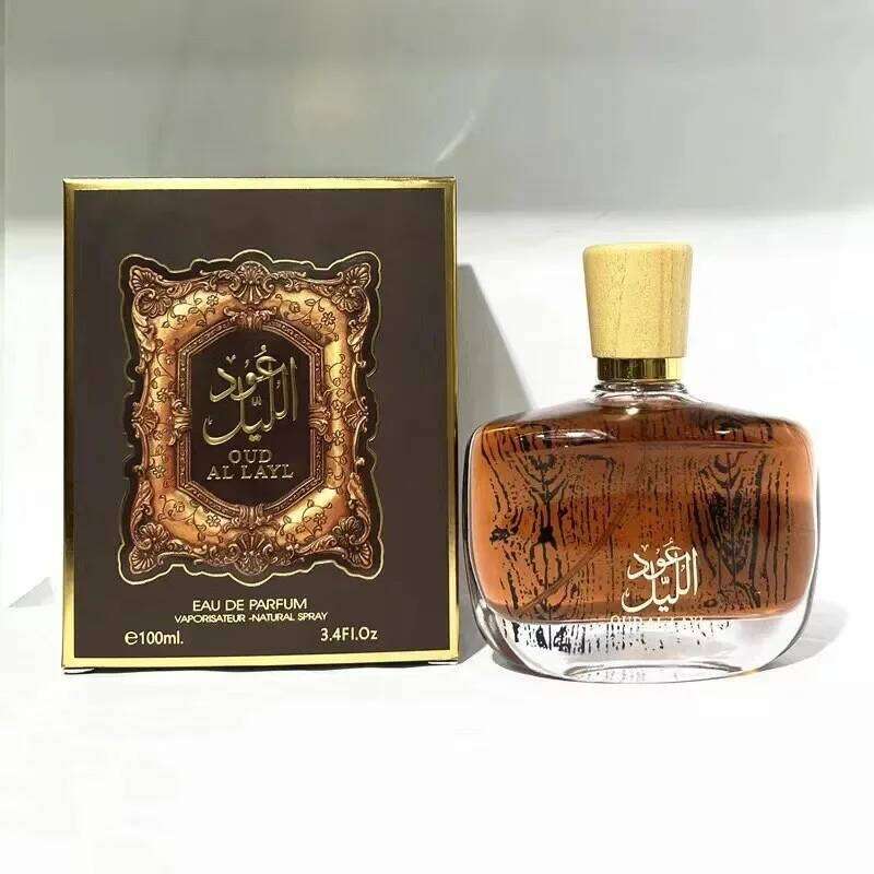 OUD AL LAYL Arab Perfume Long Lasting Unisex Fragrance For Men And Women Original Arabian Oud Scent 100ML Luxury Parfum Z260311
