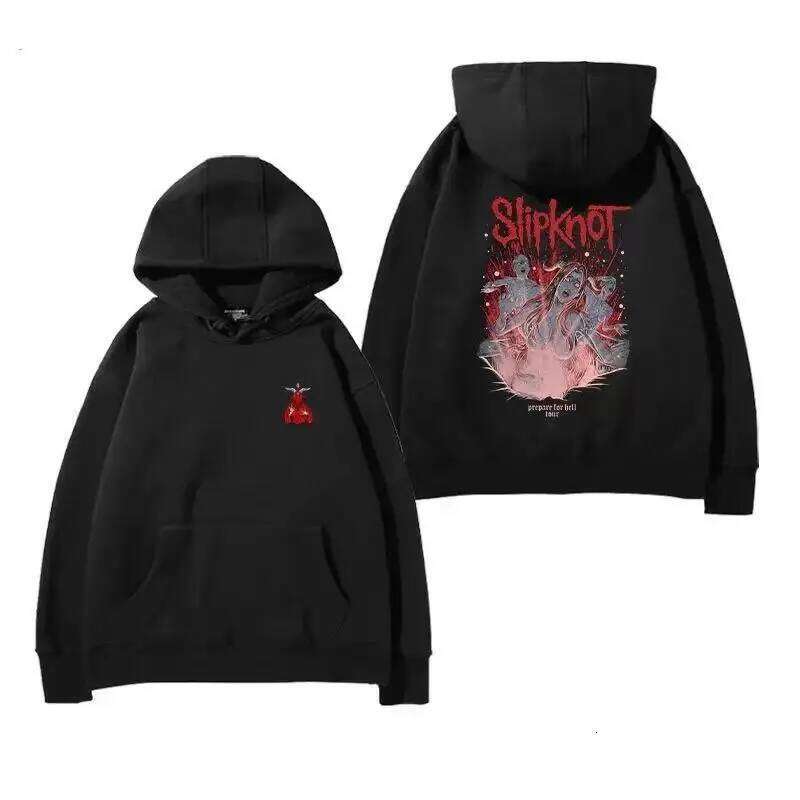 Slipknot Knot Band Hoodie Men Heavy Metal Rock Surrou Singer Graphic Printing Fancy Music Gift Casual Sweatshirts for Fans C260311