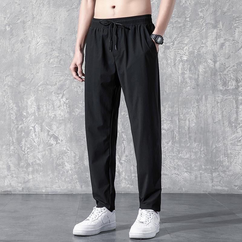 Spring And Autumn New Style Jogger Pants Designer Pants For Men Version Ins Trend Thin Large Size Versatile Slimming Casual Pants Sports Long Pants