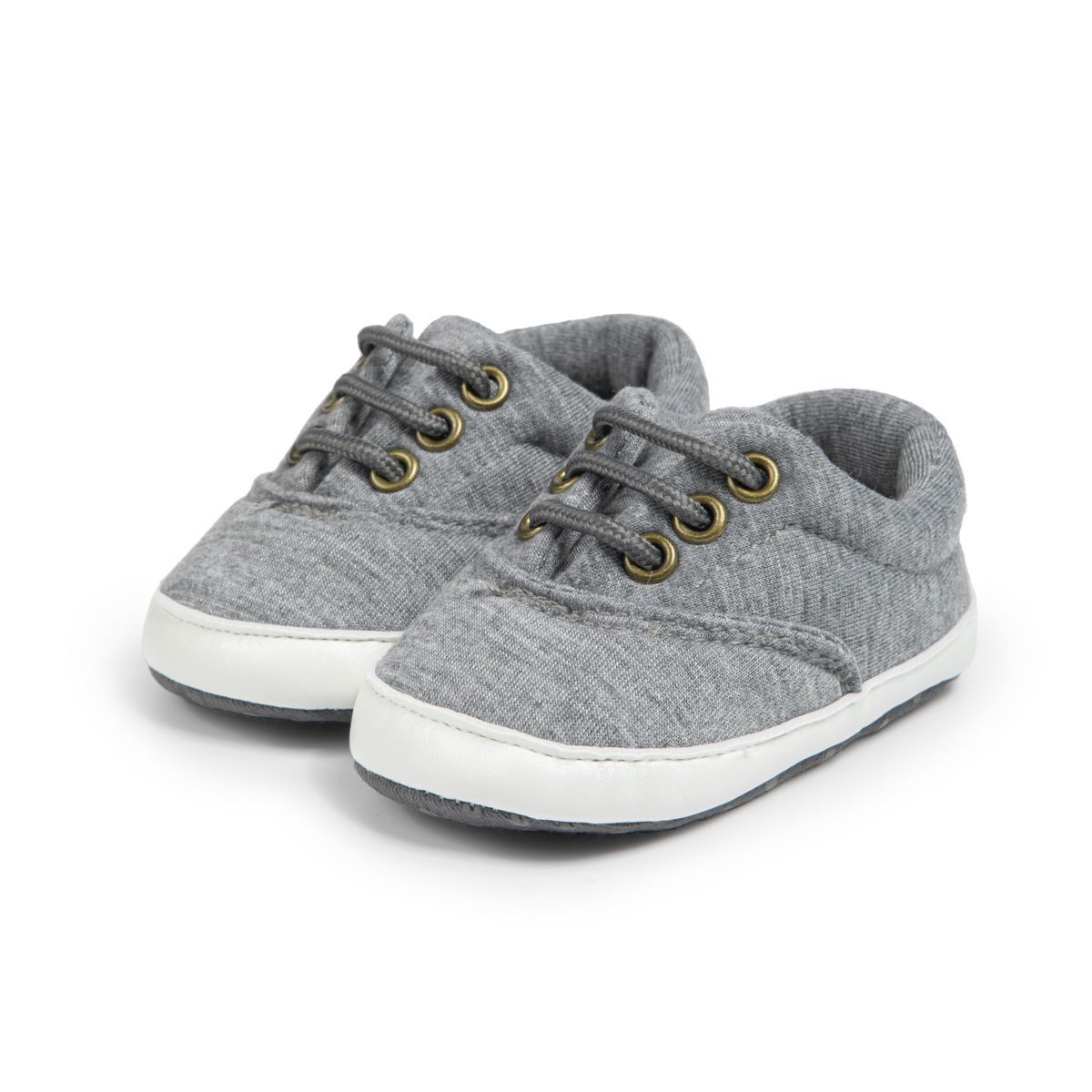 Baby Canvas Shoes Toddlers Boy Girl Sneakers Newborns Lace-up Anti-slip Sport First Walkers Kidsnest Infant Crib Shoes
