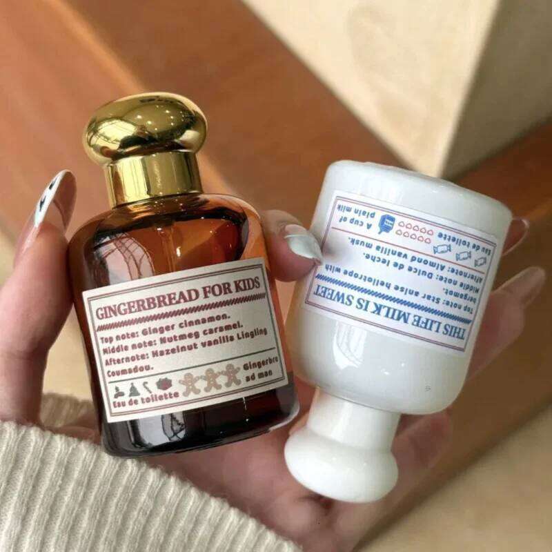 Milk Caramel Oriental Cuisine Perfume Spray,Dessert Shop Series Women Lasting Scent,Almond/Vanilla/Musk/Cinnamon Fragrance Mist Z260311