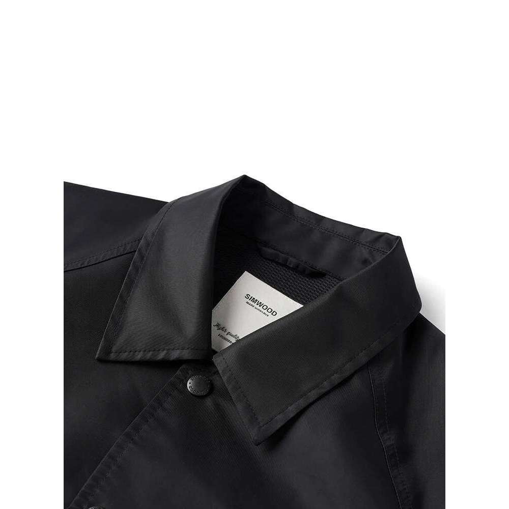 SIMWOOD Autumn New Oversize Jackets Men Logo Embroidery Coats Plus Size Outdoor 26H0311