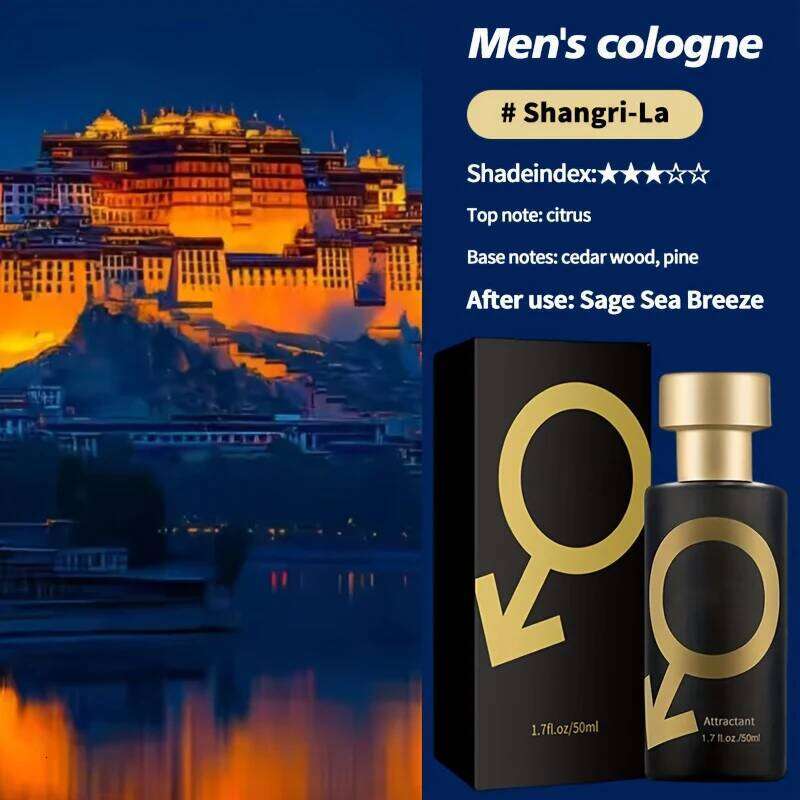 Luxury 50ml Men's Pheromone Hypnosis Long Lasting Perfume Rich Fragrance Of Man To Attract Women Pure Smell Body Spray Z260311