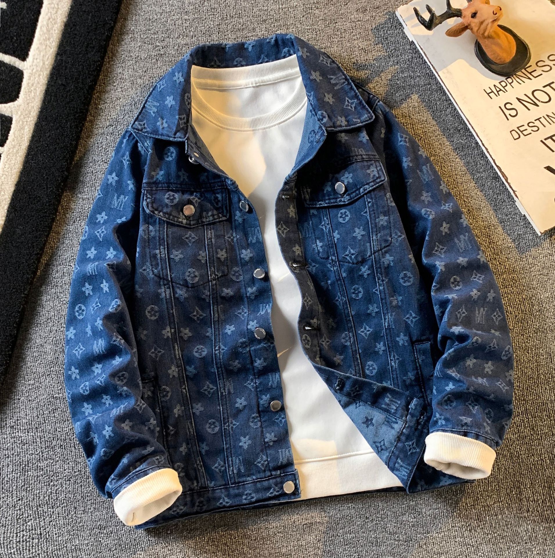 2026 Men's Denim Jacket - High-end Fashion Wearable Shirt - Elegant Men's Fashion Jacket - Outdoor Sports Fashion Designer Jacket - Fashion 