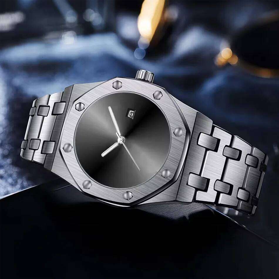 Minimalist Logo-Free Waterproof Luminous Stylish Casual Men's Quartz Watch
